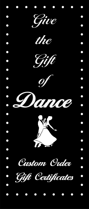 Ballroom Dance Experiences provides Gift Certificates for Group Ballroom Dance Classes